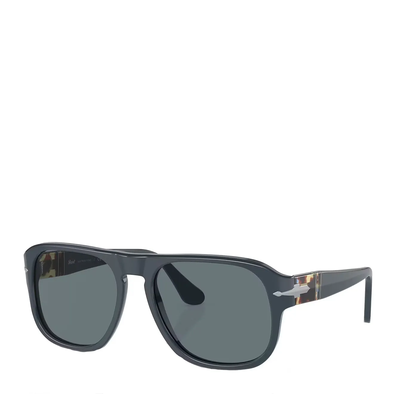 Persol Jean PO3310S Sunglasses Dusty Blue / Dark Blue Polar Lens
