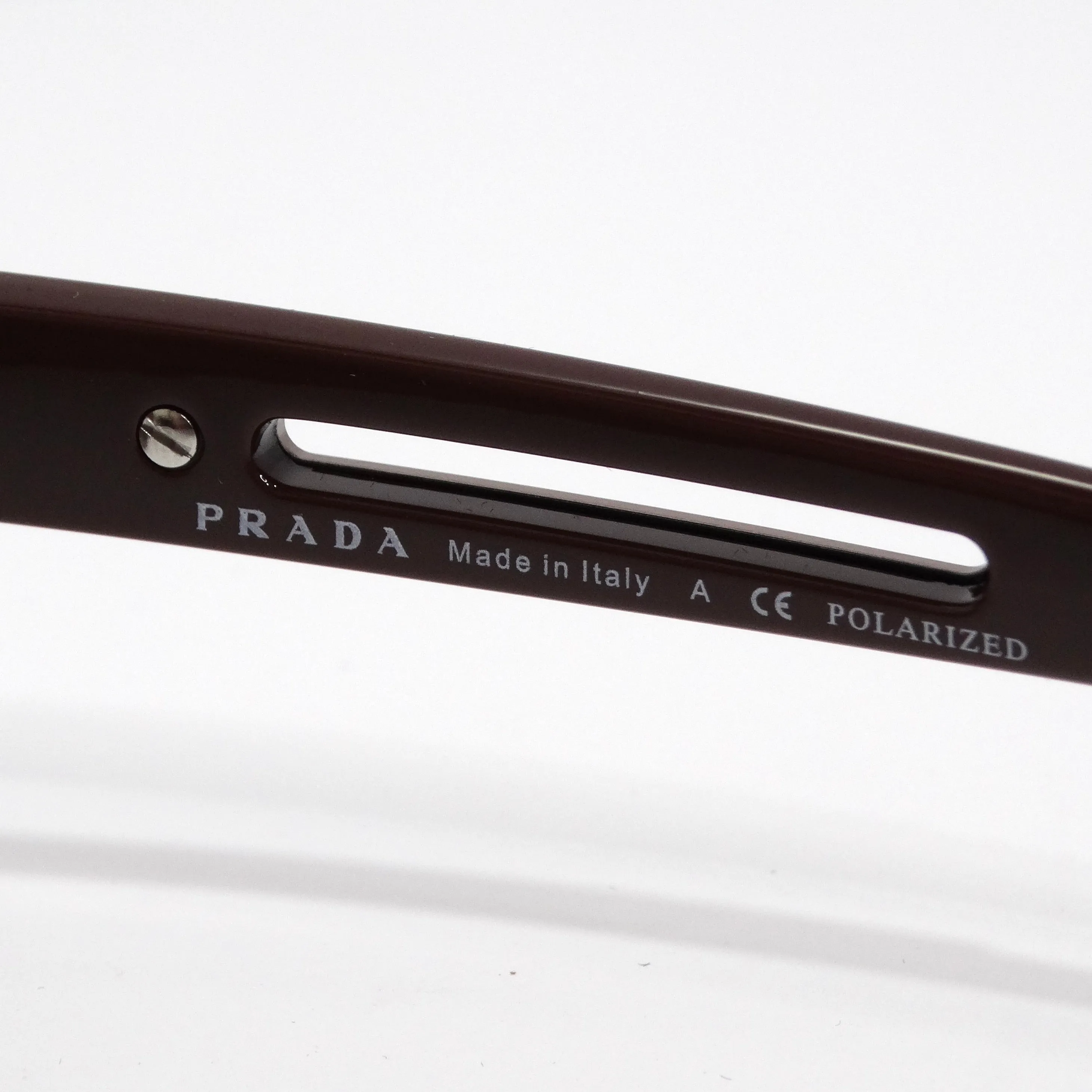 Prada 1990s Brown Aviator Sunglasses