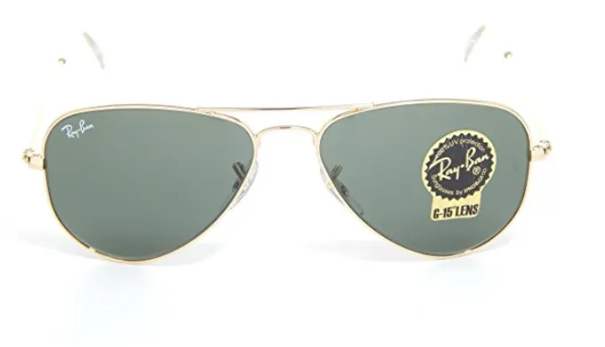 Ray-Ban Aviator Arista/G-15 XLT Sunglasses (RB3044 L0207 52mm) - Ships Same/Next Day!