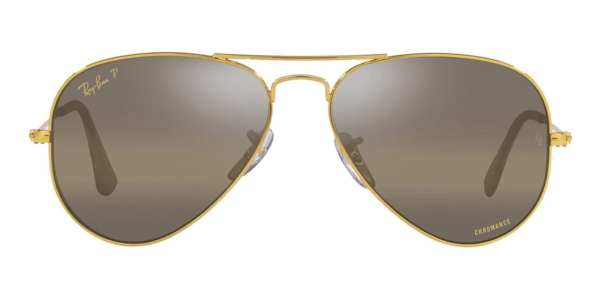 Ray-Ban Aviator Large Metal RB 3025 9196/G5 Chromance Polarised