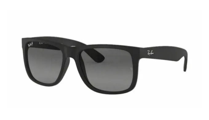 Ray-Ban Justin RB 4165 Black/Gray Sunglasses - Ships Quick!