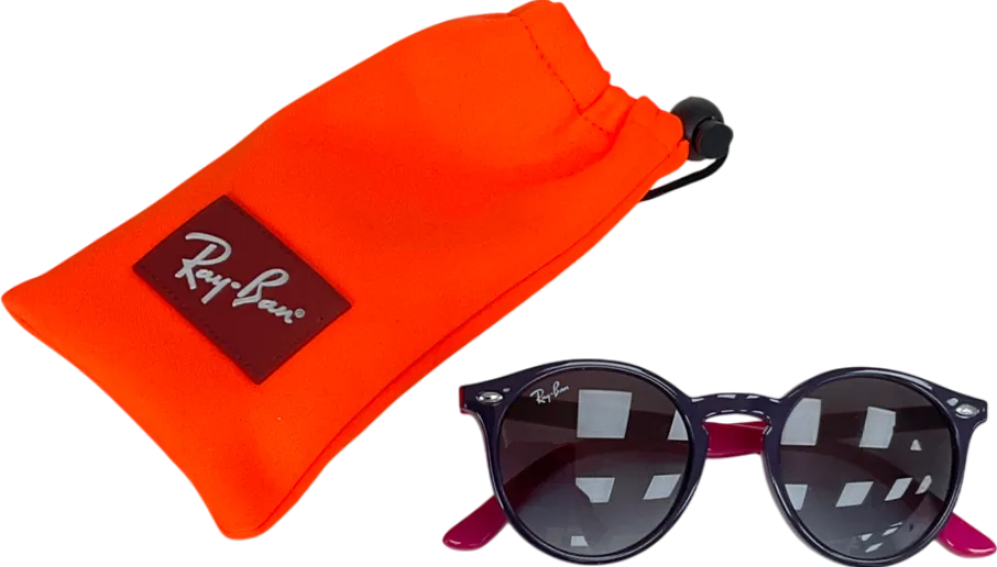 Ray-Ban Kids Purple Polished Violet Light Grey Gradient Dark Grey One Size