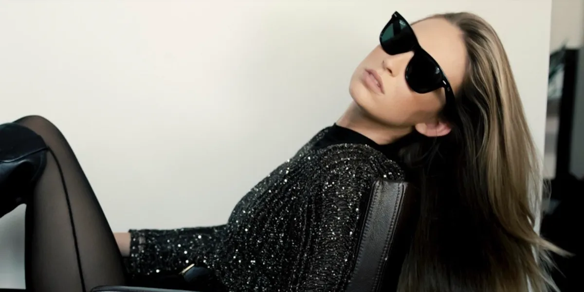 Ray-Ban New Wayfarer 2132 901/58 Polarised - As Seen On MrBeast & Talita von Furstenberg