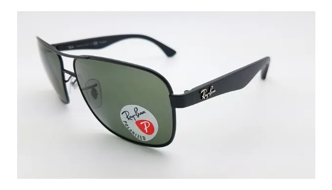 Ray-Ban Polarized Highstreet Sunglasses (RB3516 006/9A) - Ships Next Day!
