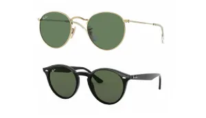 Ray-Ban Round Metal Gradient Sunglasses - Ships Quick!