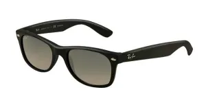 RB2132 601S/78 (55) MATTE  BLACK/BLUE GRADIENT POLARISED LENS
