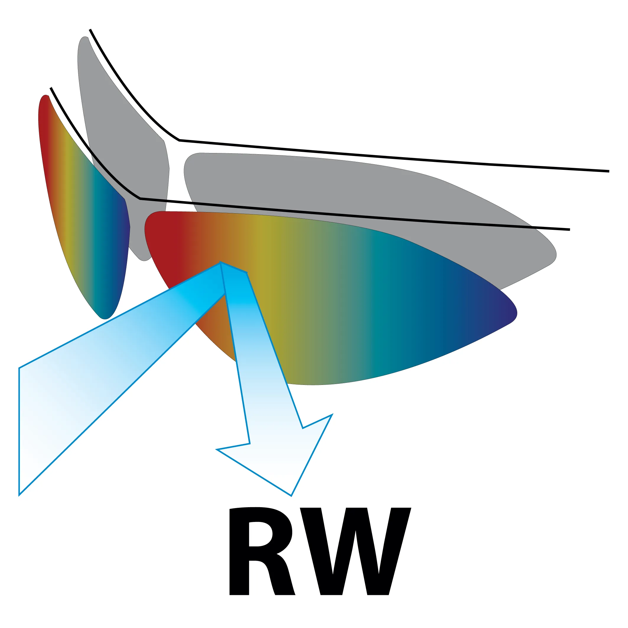 Salice 021 RWP Mirror Polarised White