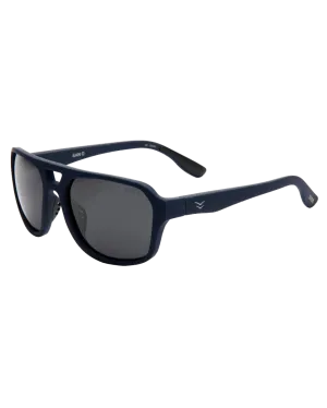 San O Polarised Sunglasses in Sea & Smoke
