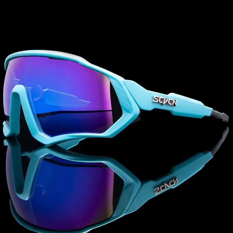 SCVCN Photochromic Sunglasses Sports Cycling Glasses Bicycle Eyewear Mountain Bike Goggles UV400 MTB Road Running Sunglasses