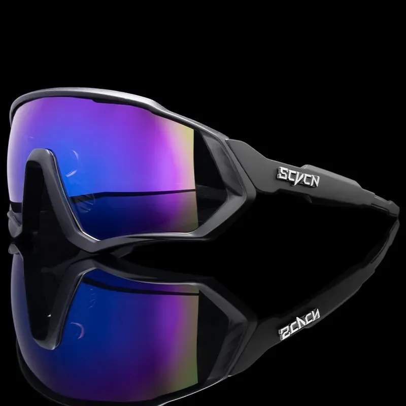 SCVCN Photochromic Sunglasses Sports Cycling Glasses Bicycle Eyewear Mountain Bike Goggles UV400 MTB Road Running Sunglasses