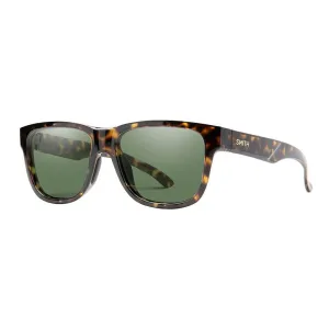 Smith Unisex Lowdown Slim 2 Vintage Tortoise Frame Gray Green Polarized Lens Sunglasses - 201044P6551M9