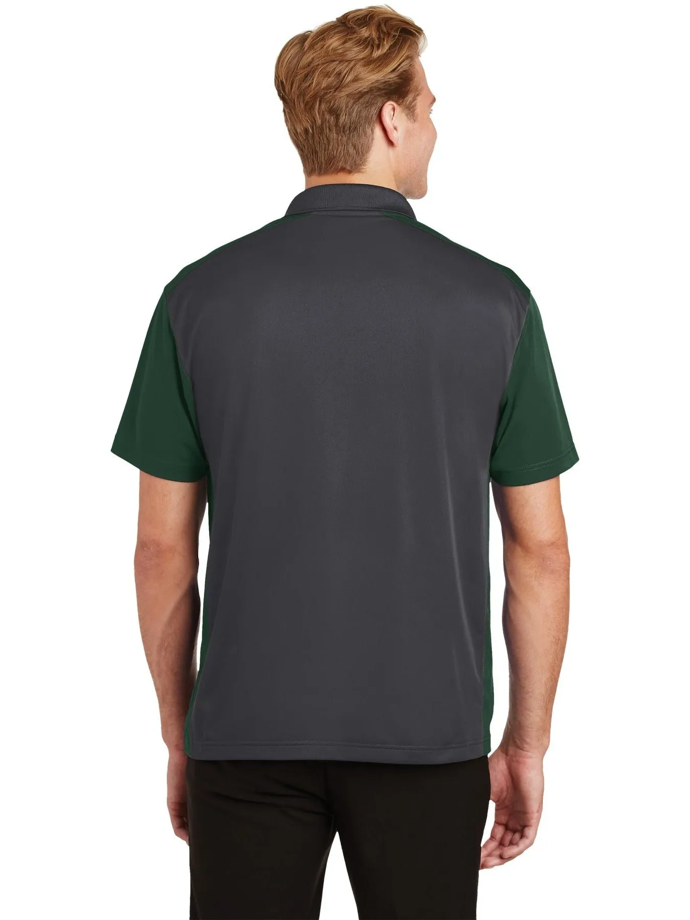 Sport-Tek Colorblock Micropique Sport-Wick Polo