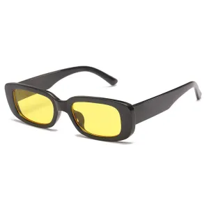 street style sunglasses rectangular gradient sunglasses