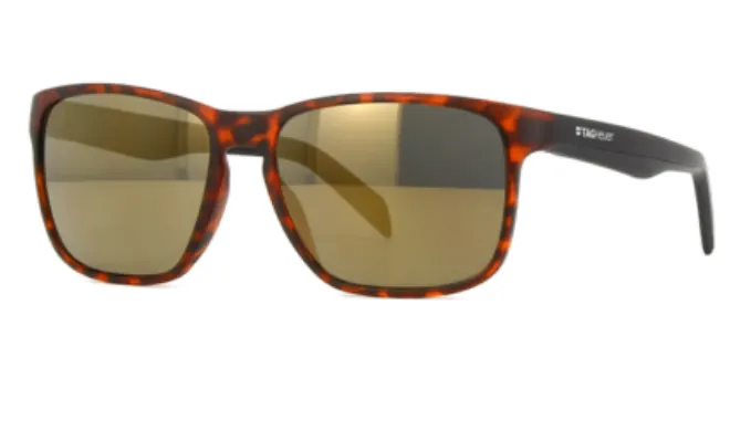 Tag Heuer Men's Tortoise Frame/ Grey Mirror Lens Sunglasses (TH0582 104) - Ships Same/Next Day!