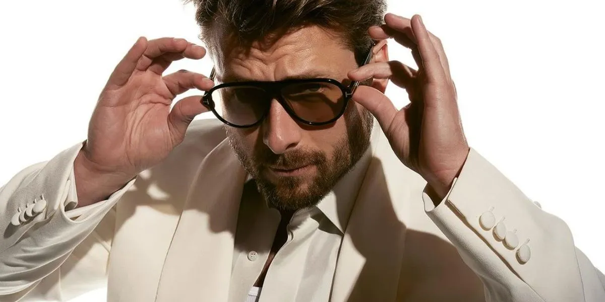 Tom Ford Quincy TF1080 01E Photochromic - As Seen On Glen Powell