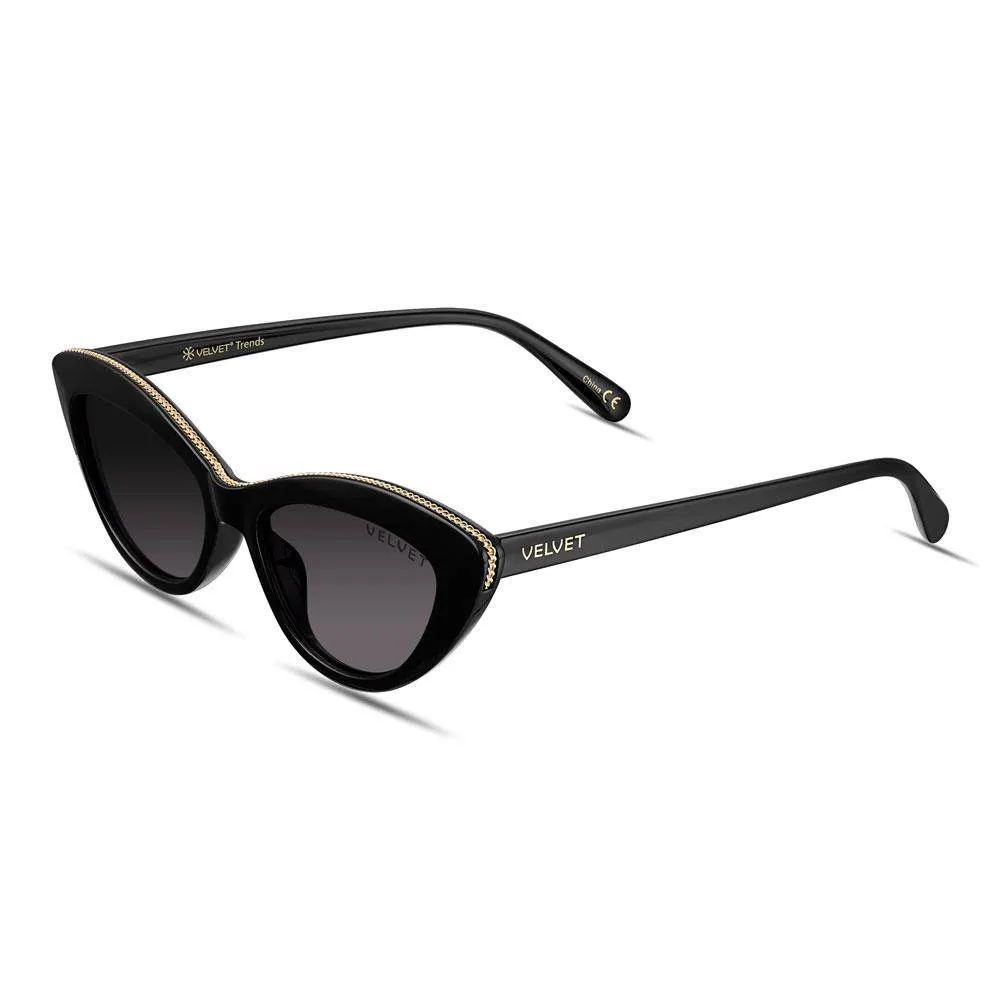 Velvet Eyewear Cat Eye Small Sunglass Style Box