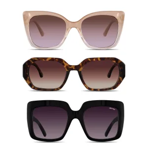 Velvet Eyewear Round Face Shape Sunglass Style Box