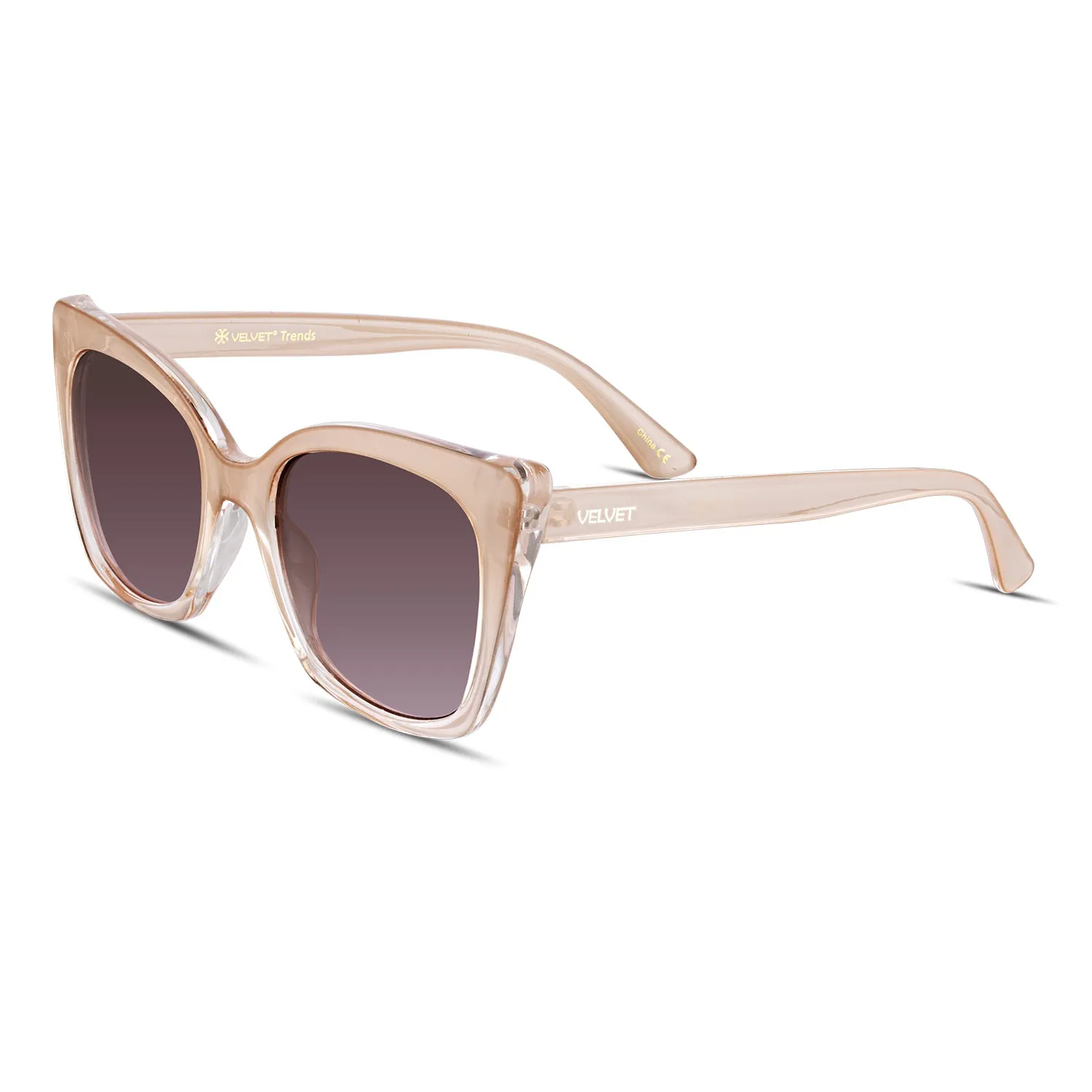 Velvet Eyewear Round Face Shape Sunglass Style Box