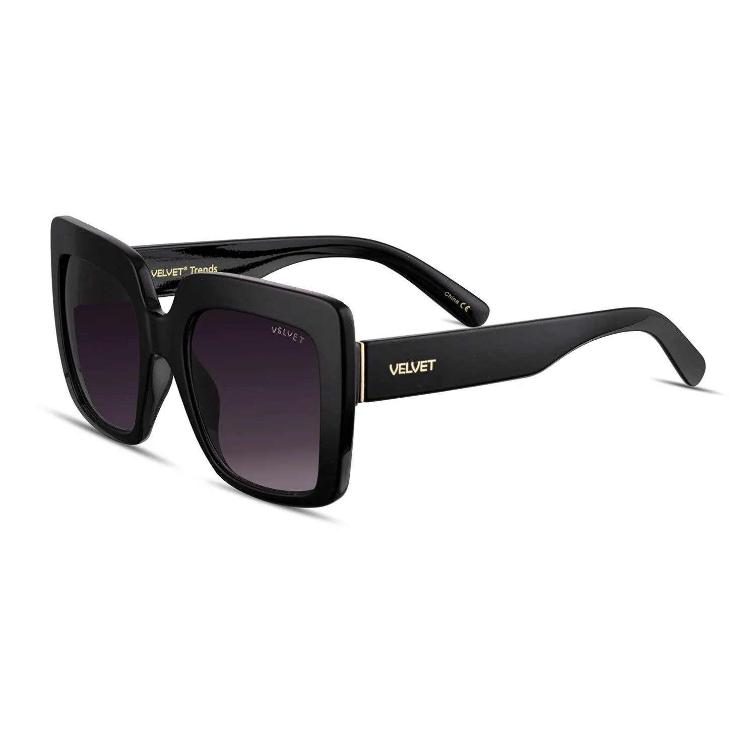 Velvet Eyewear Round Face Shape Sunglass Style Box