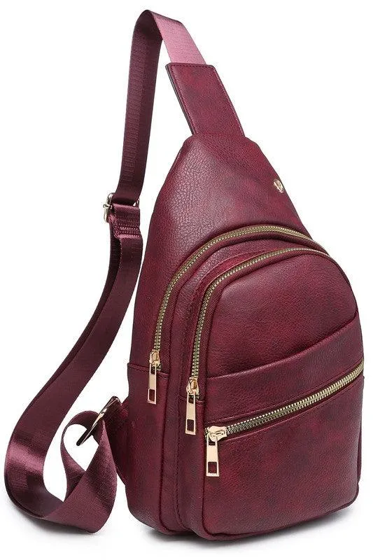 Womens Colorful Fashion Sling Bags