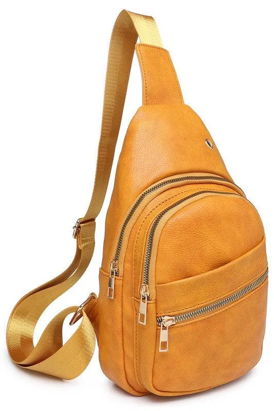 Womens Colorful Fashion Sling Bags