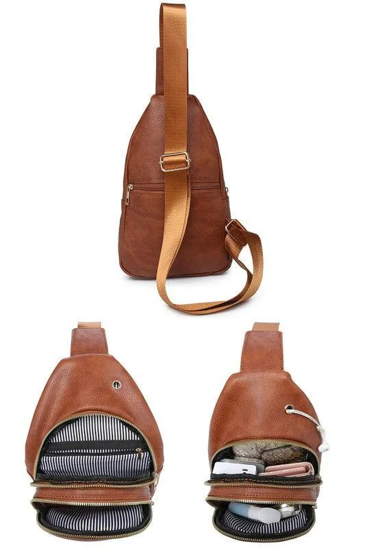 Womens Colorful Fashion Sling Bags